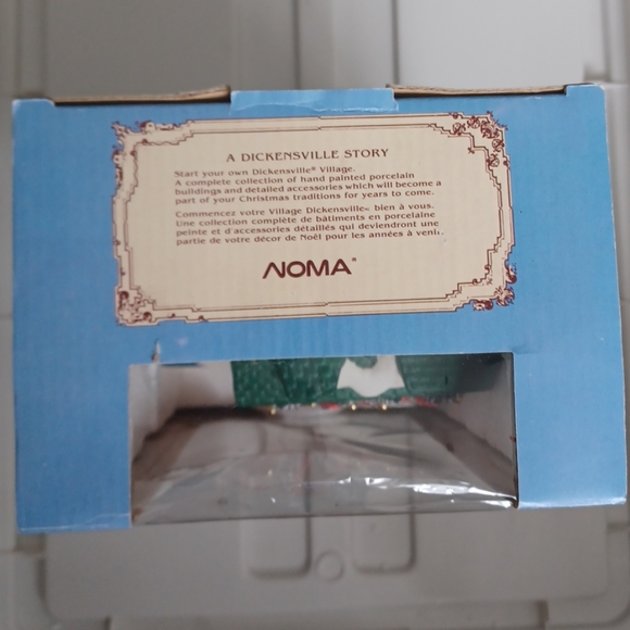 Vintage 1997 Dickensville Porcelain Lighted Christmas Village Bed & Breakfast - Picture 7 of 8